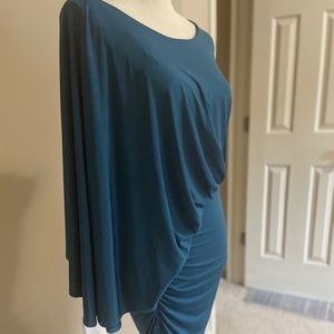 Jun & Min Elegant One Shoulder Dress